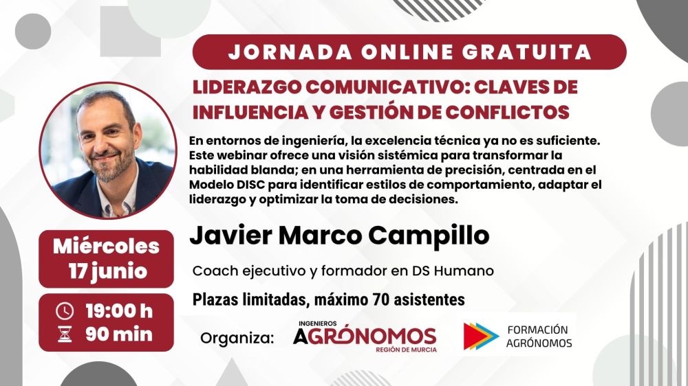  Jornada gratuita_LIDERAZGO COMUNICATIVO: CLAVES DE INFLUENCIA Y GESTIÓN DE CONFLICTOS